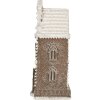 Clayre & Eef Dekorační domeček s LED 12x11x25 cm