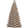 Clayre & Eef Dekorativní vánoční stromek 15x15x25 cm
