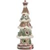 Clayre & Eef Dekorativní vánoční stromek s LED 15x12x36 cm