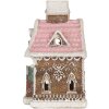 Clayre & Eef Dekorace Dům s LED 16x15x25 cm