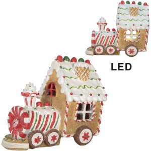 Clayre & Eef 6PR5840 LED Lokomotiva 21x12x17 cm