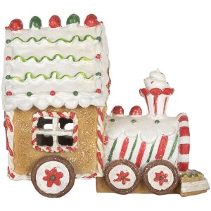 Clayre & Eef 6PR5840 LED Lokomotiva 21x12x17 cm