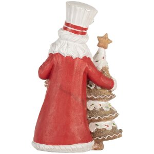 Clayre & Eef Dekorace Santa Claus 15x11x25 cm