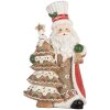 Clayre & Eef Dekorace Santa Claus 15x11x25 cm
