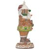 Clayre & Eef Dekorace Santa Claus s LED 15x13x32 cm