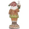 Clayre & Eef Dekorace Santa Claus s LED 15x13x32 cm