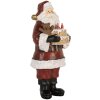Clayre & Eef Santa Claus s dortem 10x10x21 cm