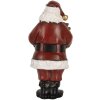 Clayre & Eef Santa Claus s dortem 10x10x21 cm