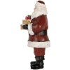 Clayre & Eef Santa Claus s dortem 10x10x21 cm