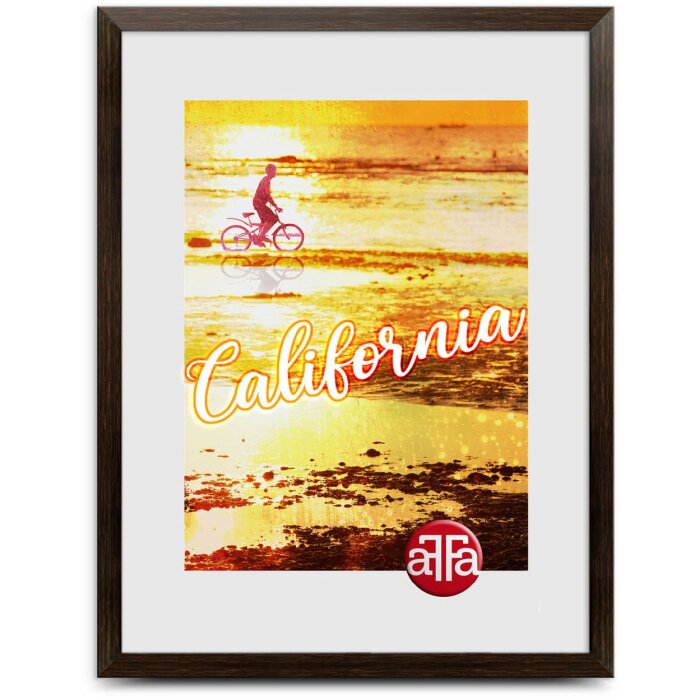 FrameFactory Fotorámeček California hnědý 29,7x42 cm