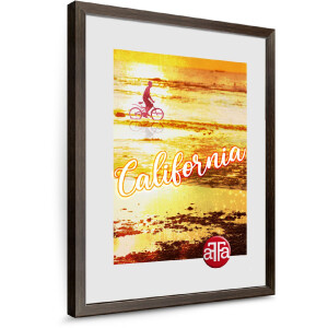 FrameFactory Fotorámeček California hnědý 29,7x42 cm