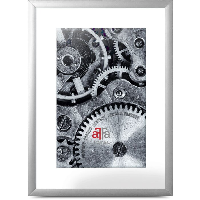 FramesFactory Hliníkový rámeček 15x21 cm stříbrný