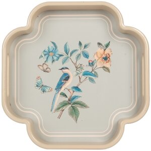 Clayre & Eef Dekorativní podnosy (sada 2)...