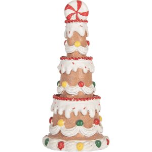 Clayre & Eef Dekorativní dort Ø 10x22...