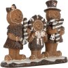 Clayre & Eef Vánoční dekorace Perníček 20x7x17 cm