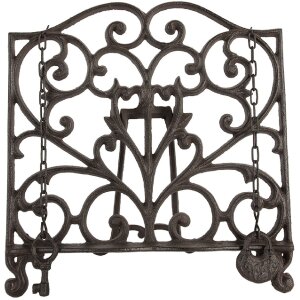 Clayre & Eef 6Y5751 Držák na knihy 27x5x27 cm železný