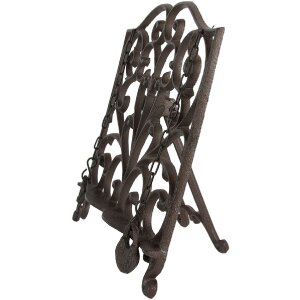 Clayre & Eef 6Y5751 Držák na knihy 27x5x27 cm železný