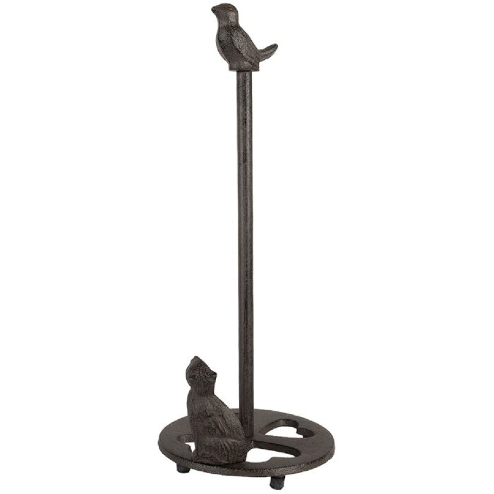 Clayre & Eef Držák na utěrky Ø 14x36 cm