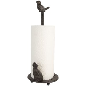 Clayre & Eef Držák na utěrky Ø 14x36 cm