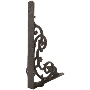 Clayre & Eef 6Y5760 Dekorativní mřížka 4x29x22 cm hnědá