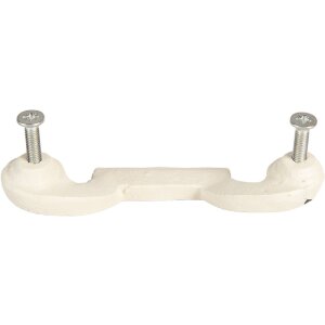 Clayre & Eef 6Y5766 Klika 12x4x3 cm bílá