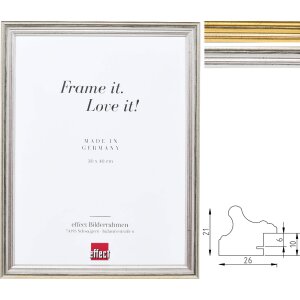 Effect Nástěnné zrcadlo Profil 44 Dřevo...