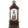 Clayre & Eef 66410 Vánoční lucerna Santa Claus 8x8x20 cm