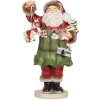 Clayre & Eef 6PR5748 Vánoční dekorace Santa Claus 13x9x23 cm