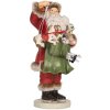 Clayre & Eef 6PR5748 Vánoční dekorace Santa Claus 13x9x23 cm