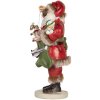 Clayre & Eef 6PR5748 Vánoční dekorace Santa Claus 13x9x23 cm