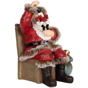 Clayre & Eef Vánoční muž z polyresinu,...