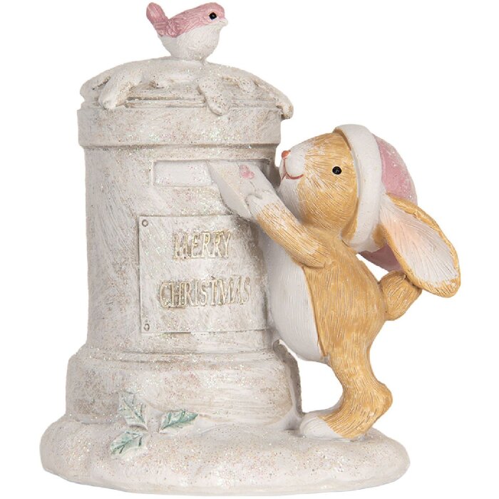 Clayre & Eef 6PR5879 Dekorativní králík 13x12x47 cm