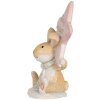 Clayre & Eef 6PR5884 Dekorativní zajíc 8x5x11 cm