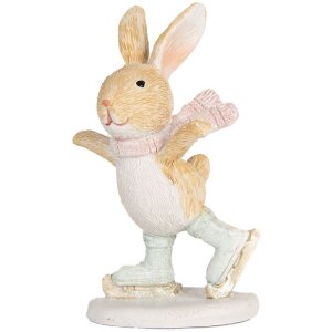 Clayre & Eef Dekorace Králík 6x5x10 cm