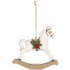 Clayre & Eef 6PR5903 Závěsná dekorace Houpací kůň 12x4x11 cm