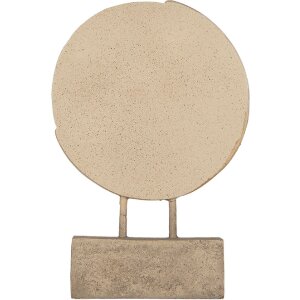 Clayre & Eef Dekorace pár na měsíci 18x5x26 cm béžovo-zlatá