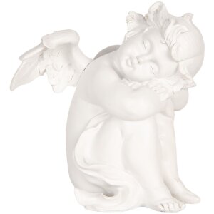 Clayre & Eef Dekorativní Andělský Set 4ks 16x14x19 cm