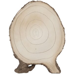 Clayre & Eef Vánoční skupina 14x5x19 cm béžovo-hnědá