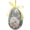 Clayre & Eef 65906 Sada 9 závěsných vajíček 5x8 cm
