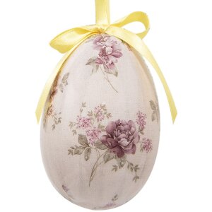 Clayre & Eef 65907 Sada 6 závěsných vajíček Ø 7x10 cm