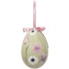 Clayre & Eef 65907 Sada 6 závěsných vajíček Ø 7x10 cm