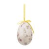 Clayre & Eef 65910 Sada 6 závěsných dekorací ve tvaru vejce 7x10 cm
