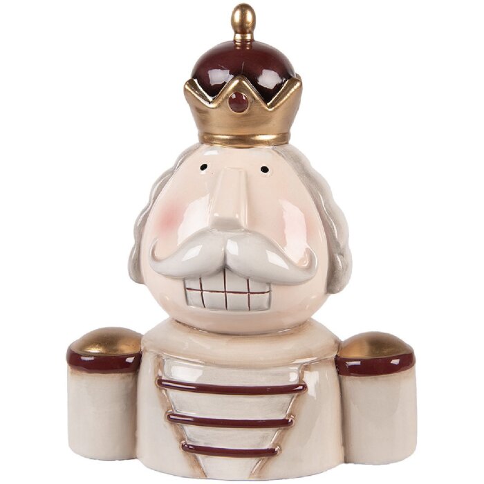 Clayre & Eef Dekorace Oříšek 17x12x23 cm