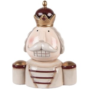 Clayre & Eef Dekorace Oříšek 17x12x23 cm