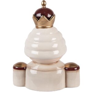 Clayre & Eef Dekorace Oříšek 17x12x23 cm