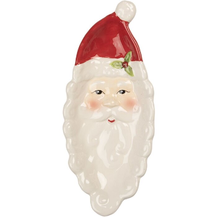 Clayre & Eef Mísa 11x25x3 cm Keramika Venkovský styl