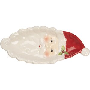 Clayre & Eef Mísa 11x25x3 cm Keramika...