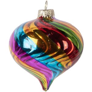 Clayre & Eef Vánoční ozdoba 8x8 cm...