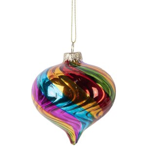 Clayre & Eef Vánoční ozdoba 8x8 cm...