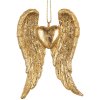 Clayre & Eef 6PR5641 Zlaté křídlo - dekorační závěs 6x2x9 cm
